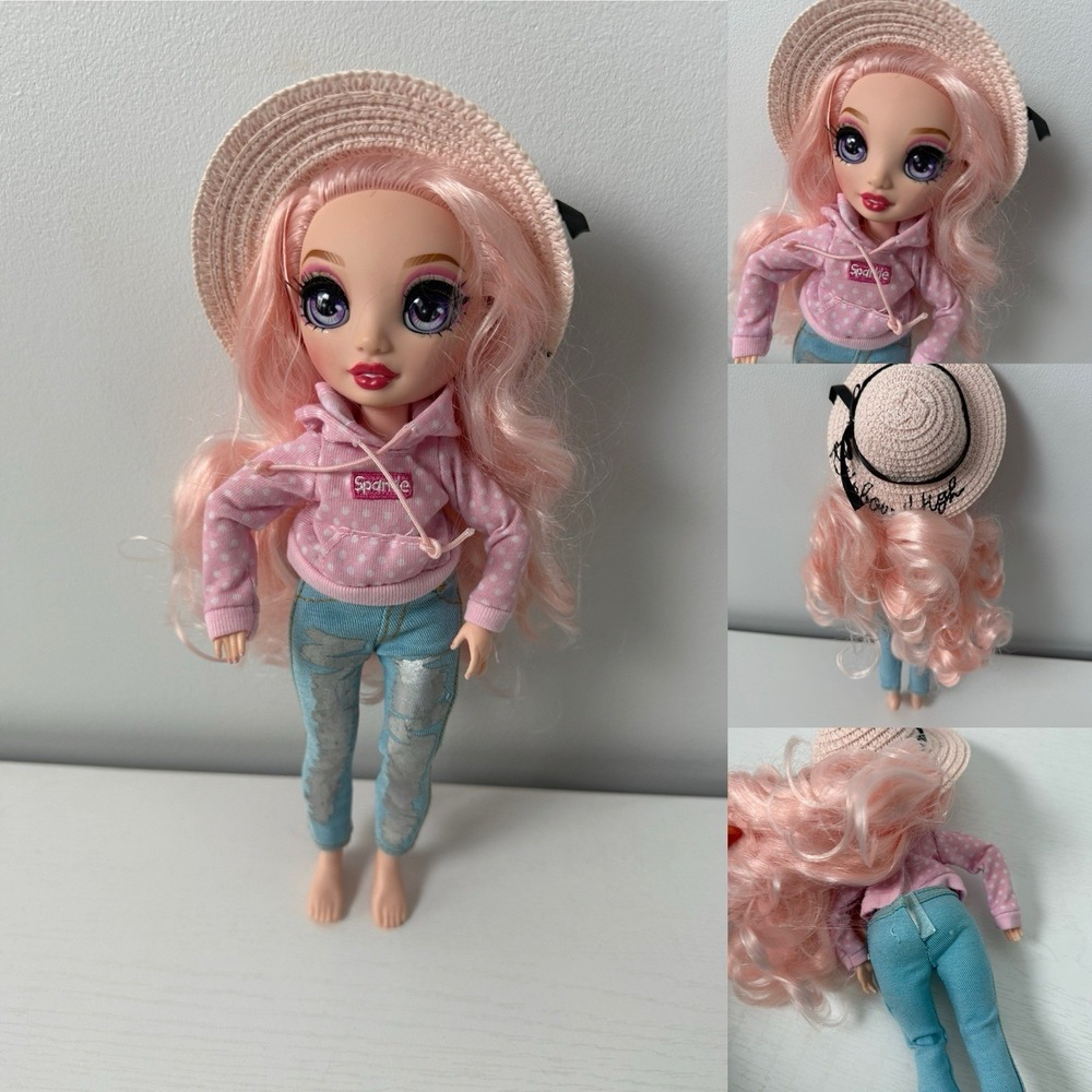 Rainbow High Bella Parker doll - Pacific Coast Pink‎ Fashion doll Jeans